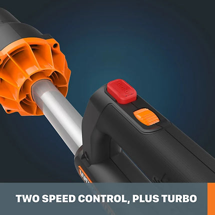 WORX 40V Handheld Leaf Blower - 125 MPH High Velocity