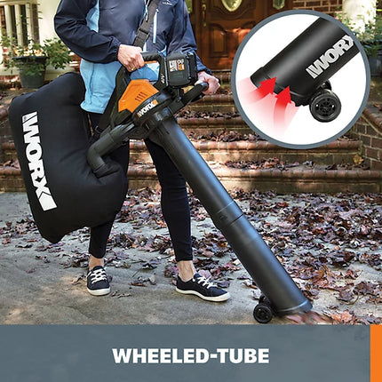 WORX Nitro TriVac 40V Cordless Leaf Blower