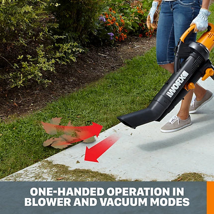 WORX TriVac WG505 Electric Leaf Blower