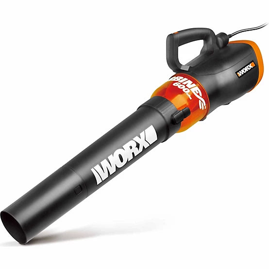 WORX 600 CFM 12A Corded Leaf Blower