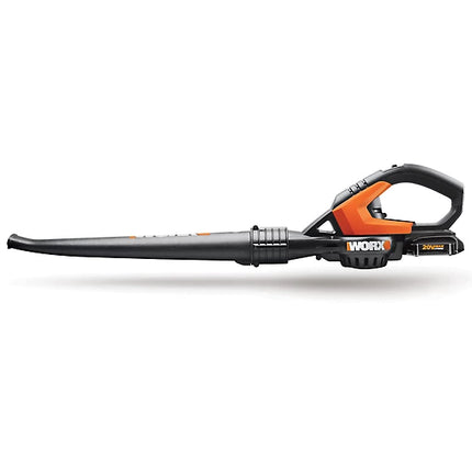 WORX WORXAIR 20V Cordless Leaf Blower - 120 MPH (Battery & Charger Included)