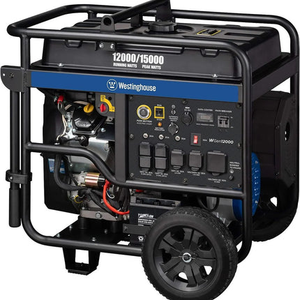 Westinghouse WGen12000c 12000W/15000W Gas Generator 50A Remote Start CO Sensor