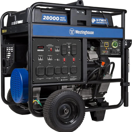 Westinghouse WGen20000c 20000W/28000W Gas Generator Low THD Remote Start CO Sensor New
