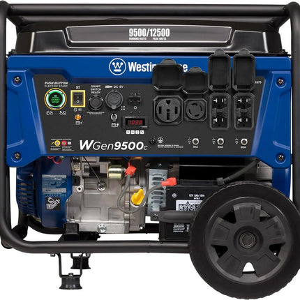 Westinghouse WGen9500c 9500W/12500W Gas Generator Remote Start CO Sensor New