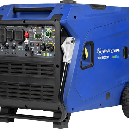 Westinghouse iGen11000DFc 9000W/11000W Dual Fuel Inverter Generator Remote Start CO Sensor