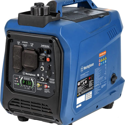 Westinghouse iGen2550c 2550W Gas Inverter Generator 30 Amp CO Sensor