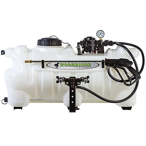 WorkHorse Sprayers 25 gal. 2-Nozzle 12V Deluxe ATV Boomless Sprayer