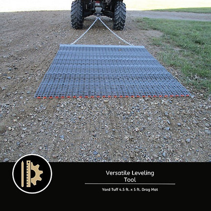 Yard Tuff 4.5x5 ft. Compact Drag Mat