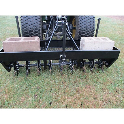 Yard Tuff 5-Foot 3-Point Hitch Core Aerator for Tractors
